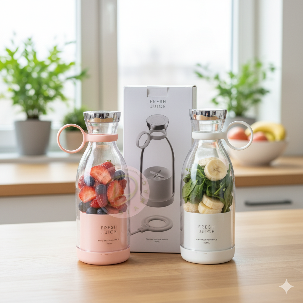 Botella Batidora Juguera Portatil