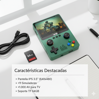 Consola Retro X6 HD 10000 juegos emulado