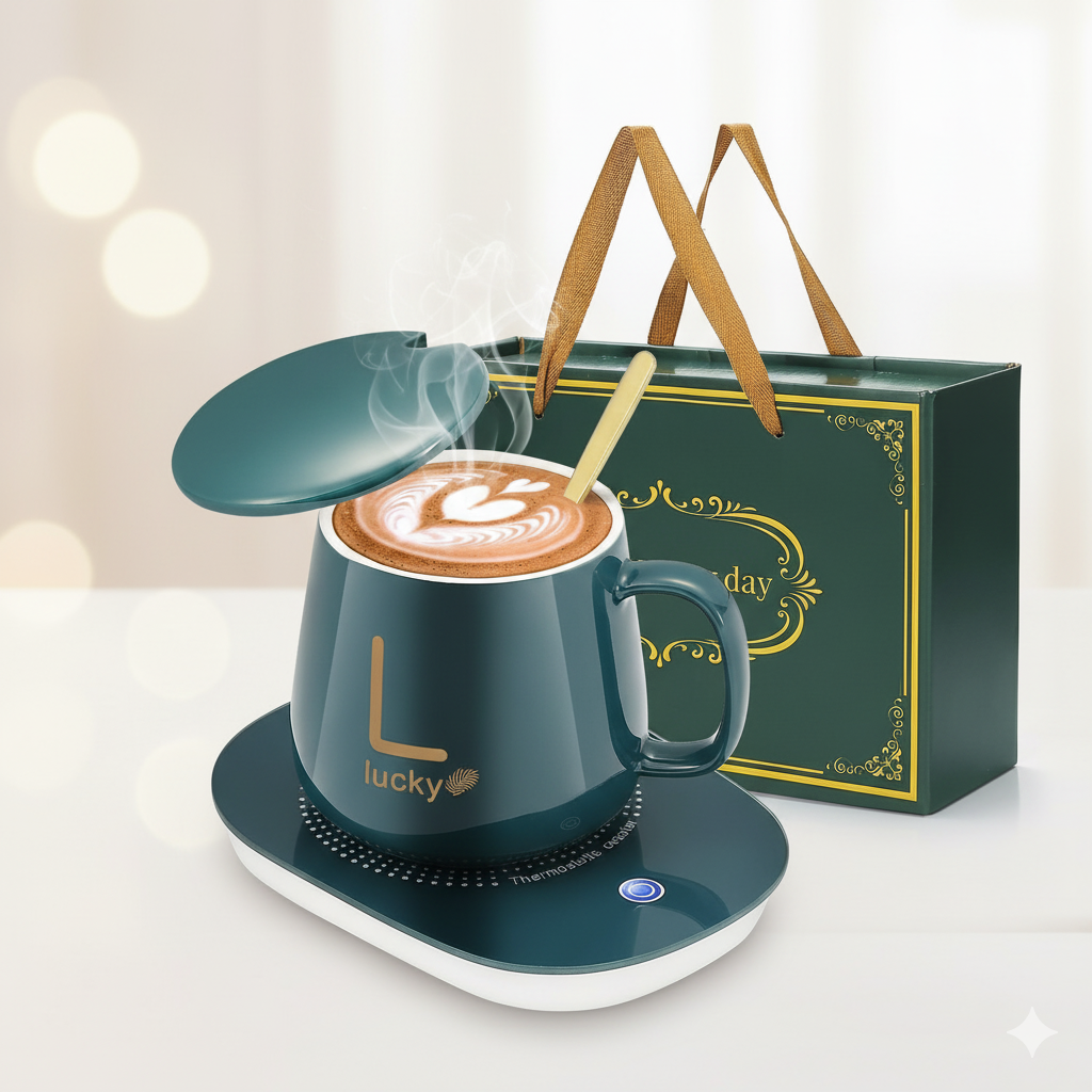 Taza Con Calentador Electrico