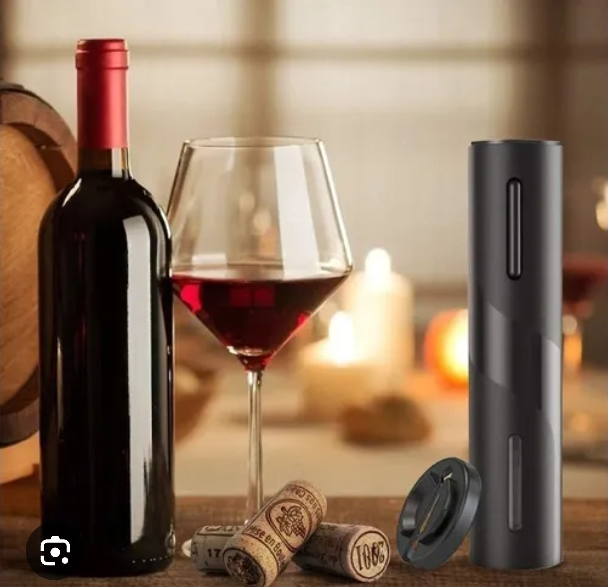 Destapador Sacacorchos Eléctrico