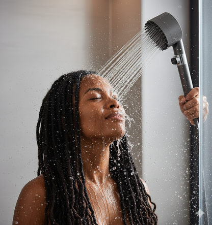 CABEZAL DE DUCHA 4 EN 1 C/FLEXIBLE