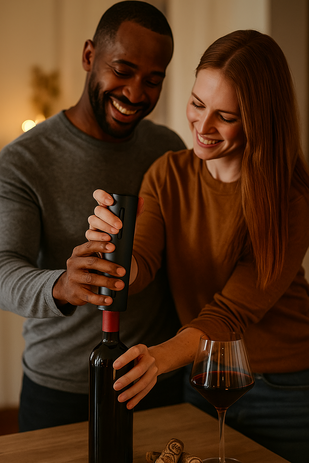 Destapador Sacacorchos Eléctrico